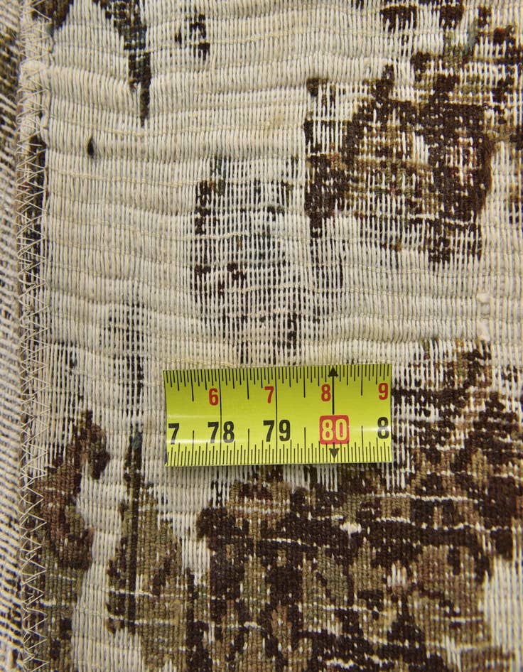 Detail image of 2' 6 x 4' 8  Hand Knotted Ultra Vintage Persian Wool Rug