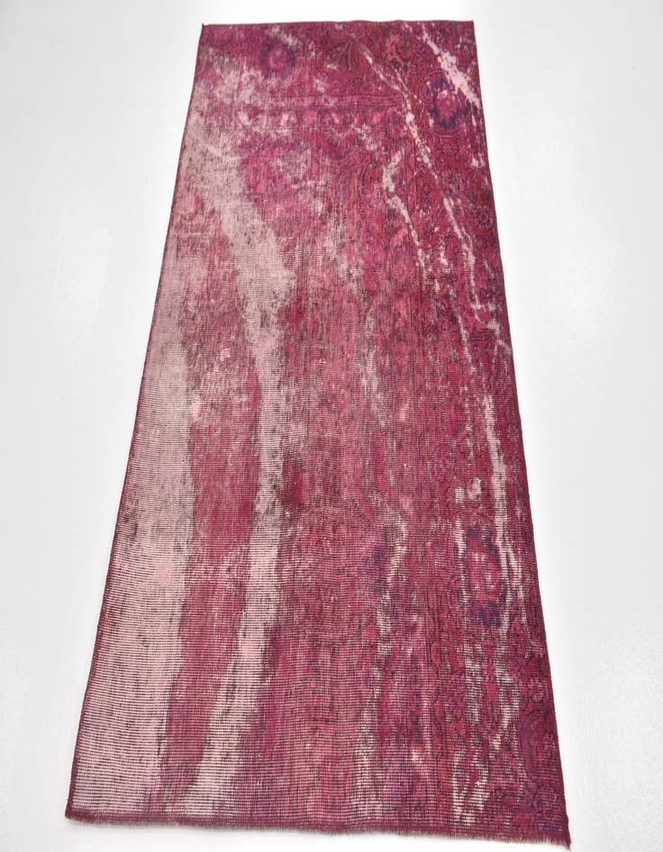 Detail image of 3' 6 x 5' 6  Hand Knotted Ultra Vintage Persian Wool Rug