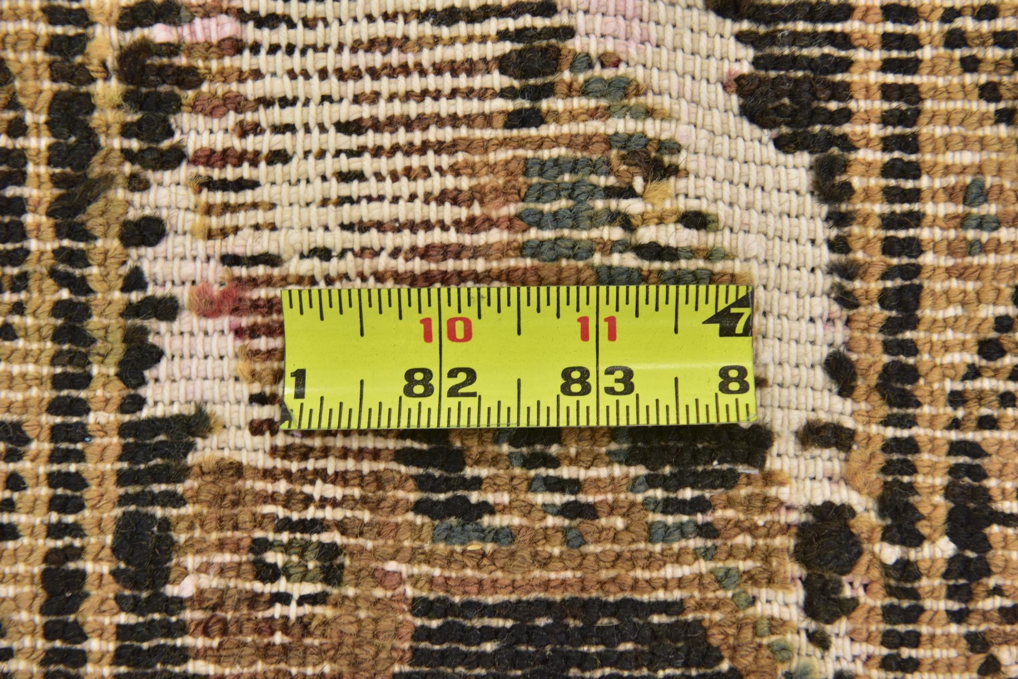 5' 10 x 8' Hand Knotted Ultra Vintage Persian Wool Rug