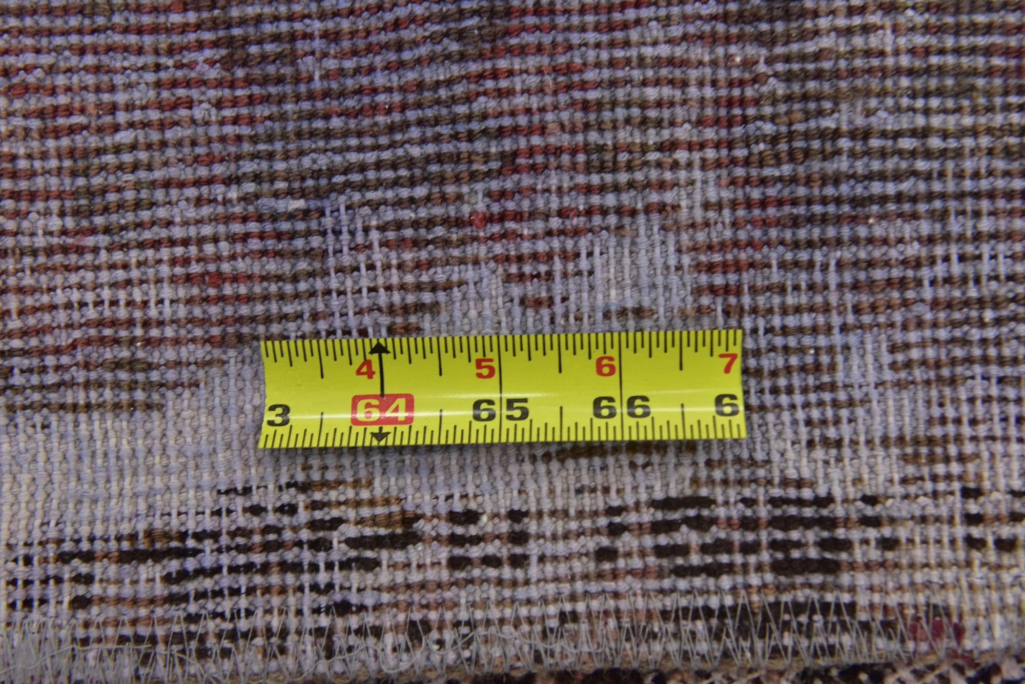 5' 10 x 7' 8 Hand Knotted Ultra Vintage Persian Wool Rug