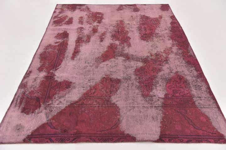 5' x 7' Hand Knotted Ultra Vintage Persian Wool Rug