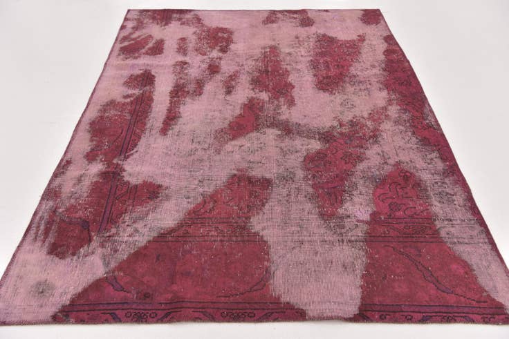 Detail image of 5' x 7' Hand Knotted Ultra Vintage Persian Wool Rug