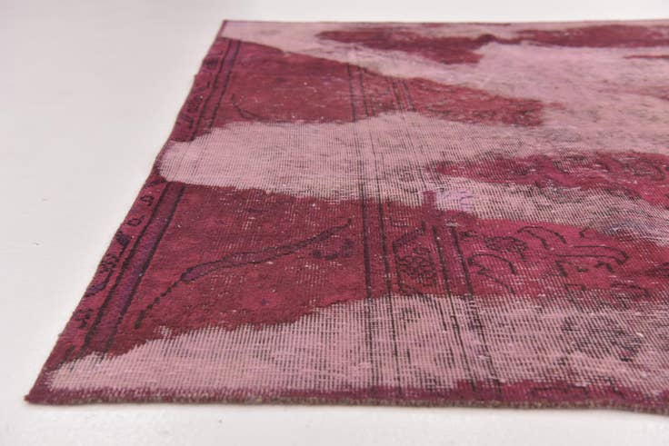 Detail image of 5' x 7' Hand Knotted Ultra Vintage Persian Wool Rug