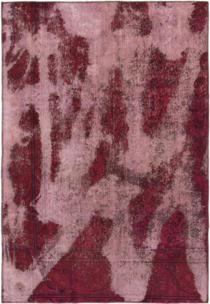 5' x 7' Hand Knotted Ultra Vintage Persian Wool Rug