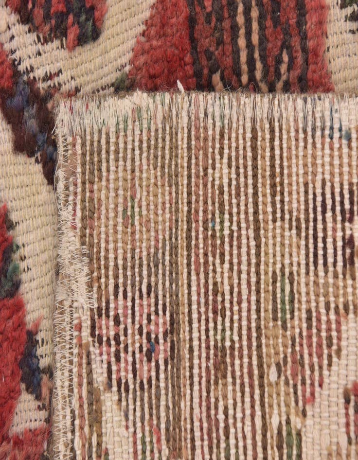 Detail image of 4' 5 x 6' 4  Hand Knotted Ultra Vintage Persian Wool Rug