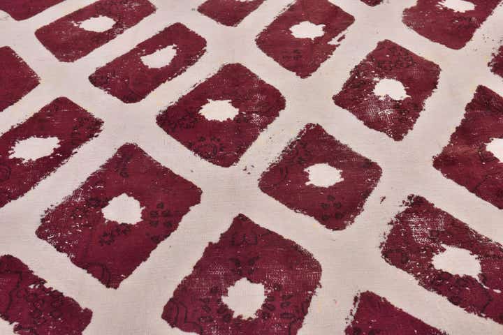 8' 10 x 11' 9 Hand Knotted Ultra Vintage Persian Wool Rug