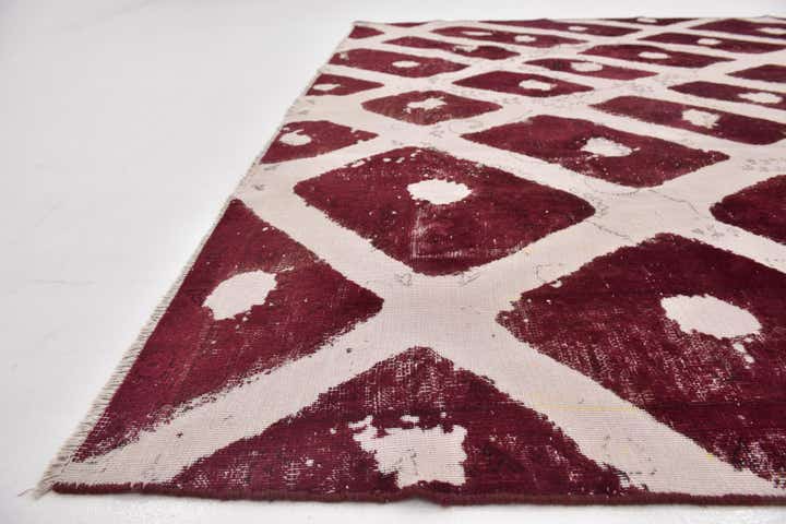 8' 10 x 11' 9 Hand Knotted Ultra Vintage Persian Wool Rug