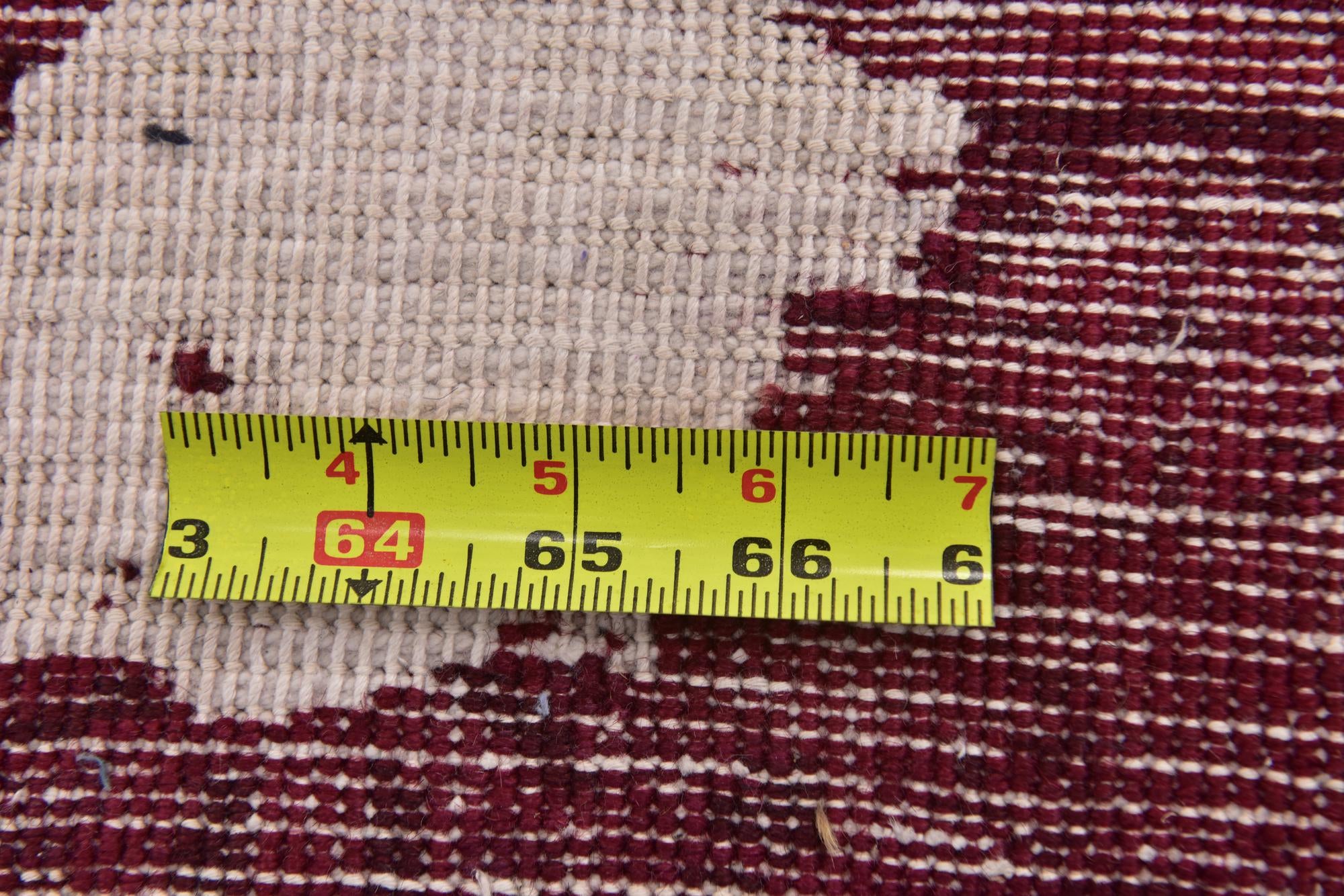 8' 10 x 11' 9 Hand Knotted Ultra Vintage Persian Wool Rug