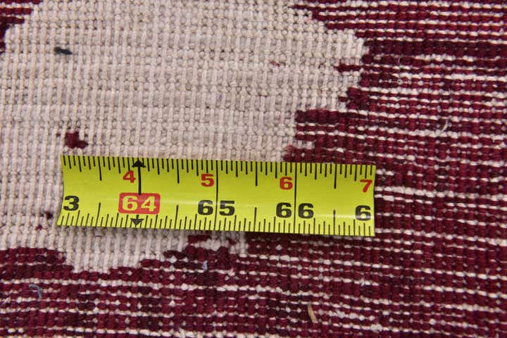 8' 10 x 11' 9 Hand Knotted Ultra Vintage Persian Wool Rug