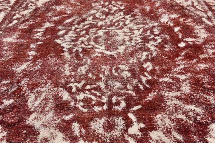 9' 7 x 12' 8 Hand Knotted Ultra Vintage Persian Wool Rug