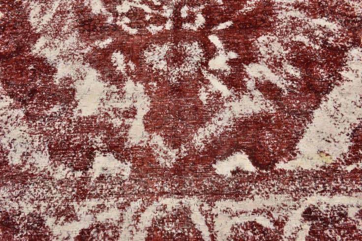 Detail image of 9' 7 x 12' 8 Hand Knotted Ultra Vintage Persian Wool Rug