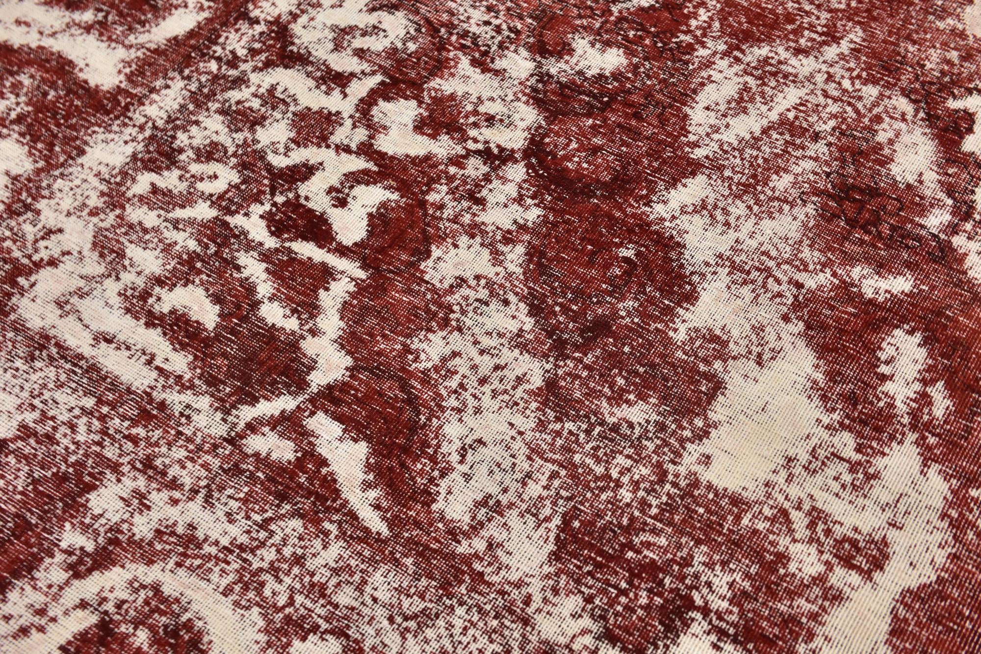 9' 7 x 12' 8 Hand Knotted Ultra Vintage Persian Wool Rug