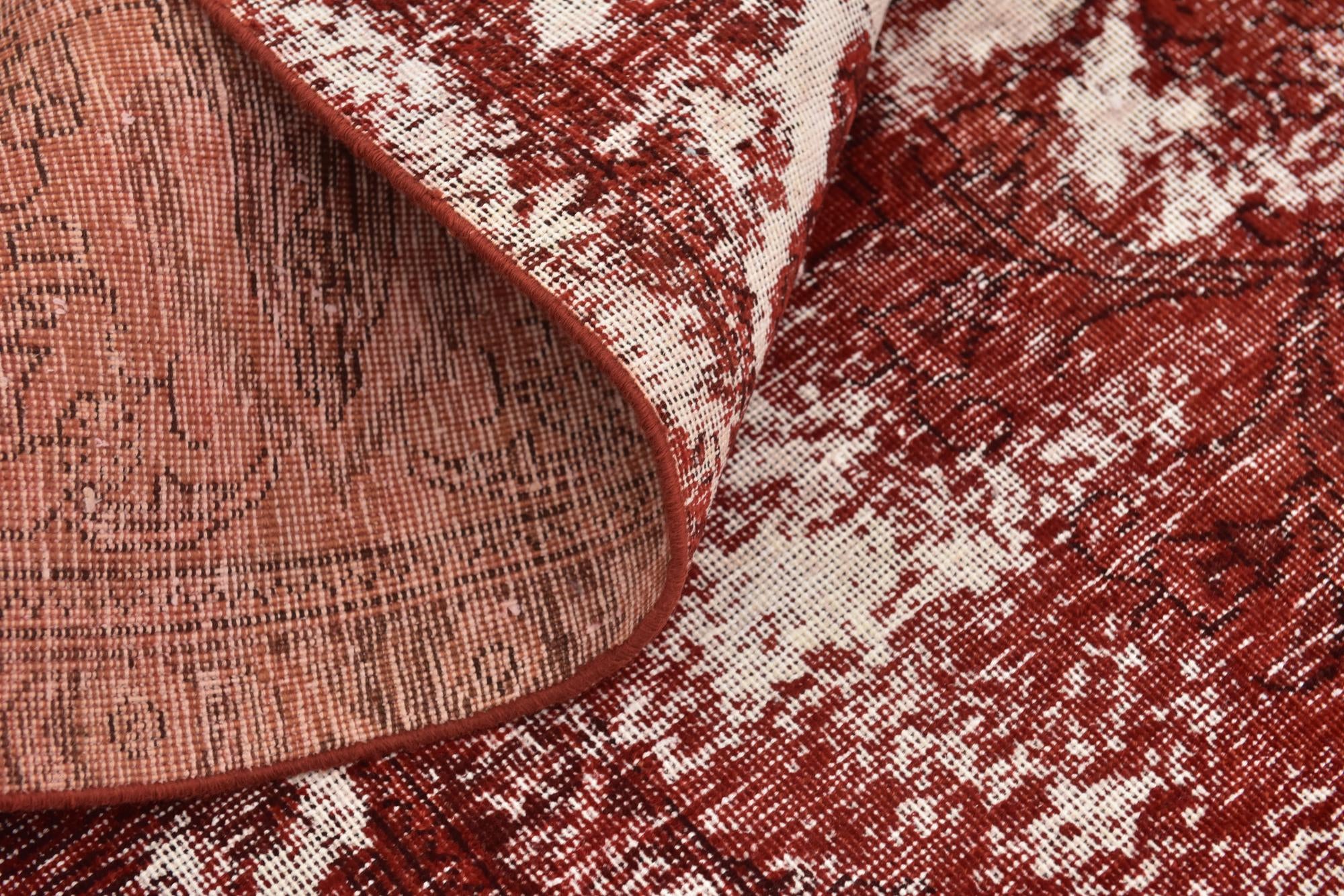 9' 7 x 12' 8 Hand Knotted Ultra Vintage Persian Wool Rug