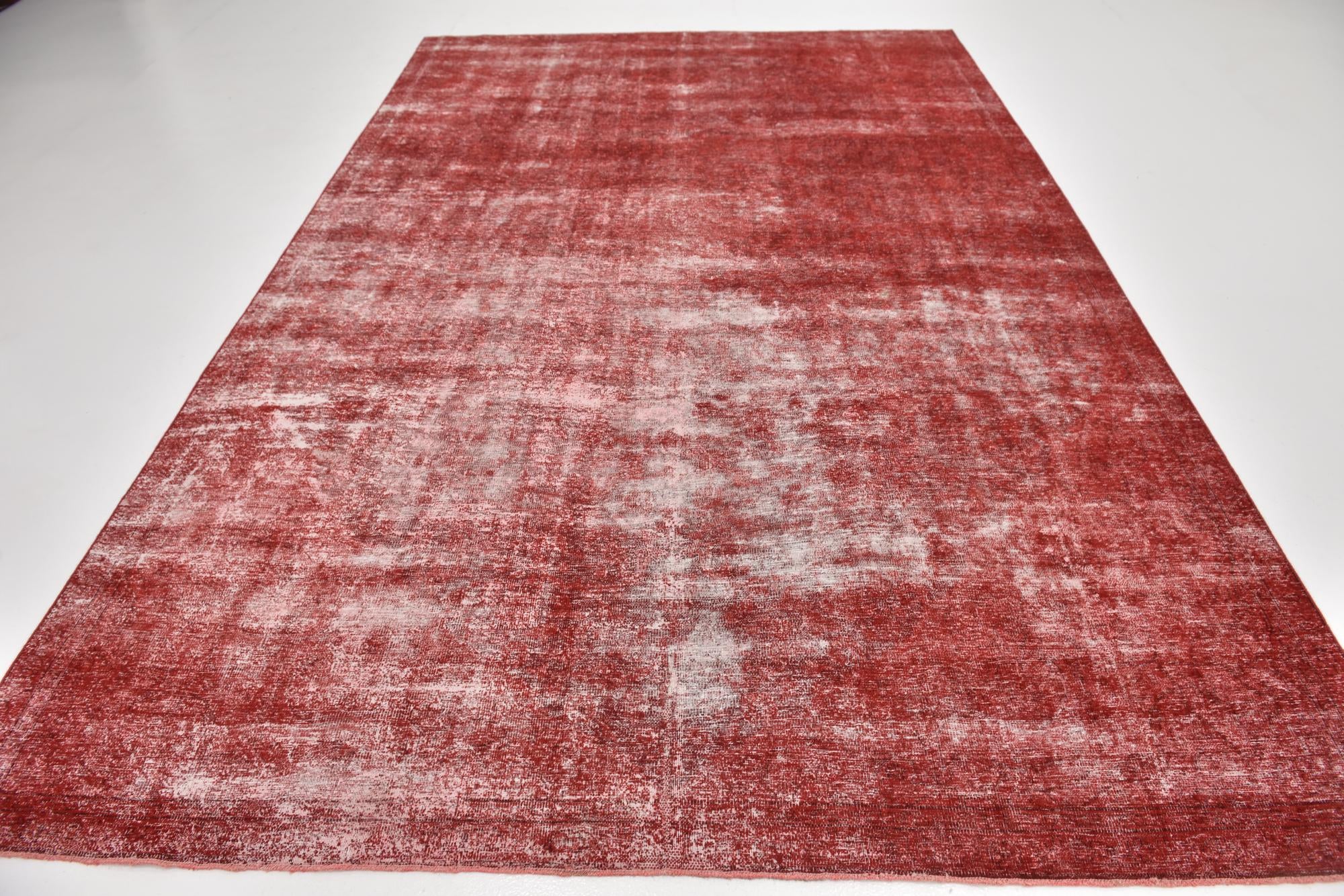 7' 4 x 11' 4 Hand Knotted Ultra Vintage Persian Wool Rug