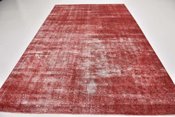 225cm x 345cm Noué main Ultra Vintage Tapis Persan Laine