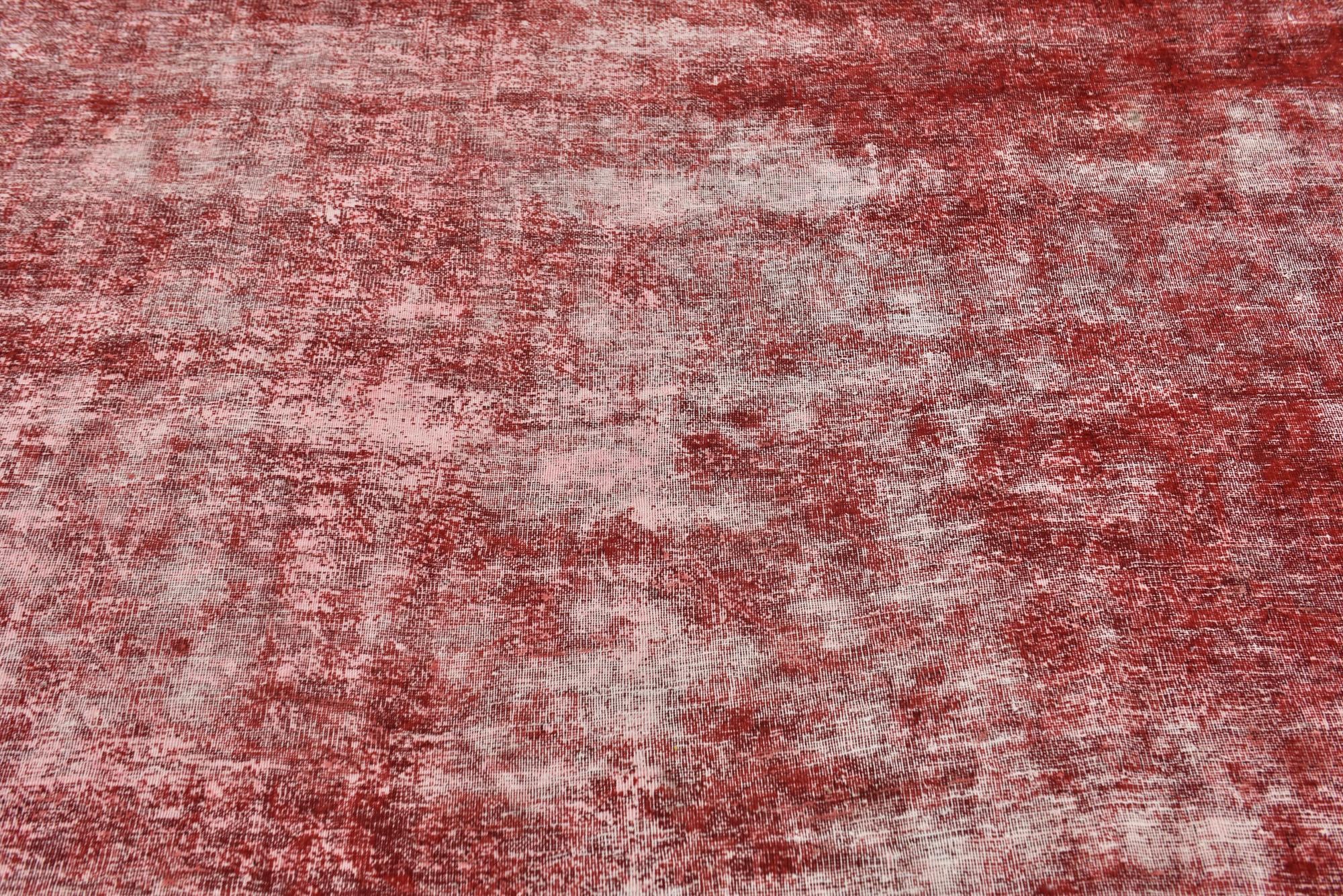 7' 4 x 11' 4 Hand Knotted Ultra Vintage Persian Wool Rug