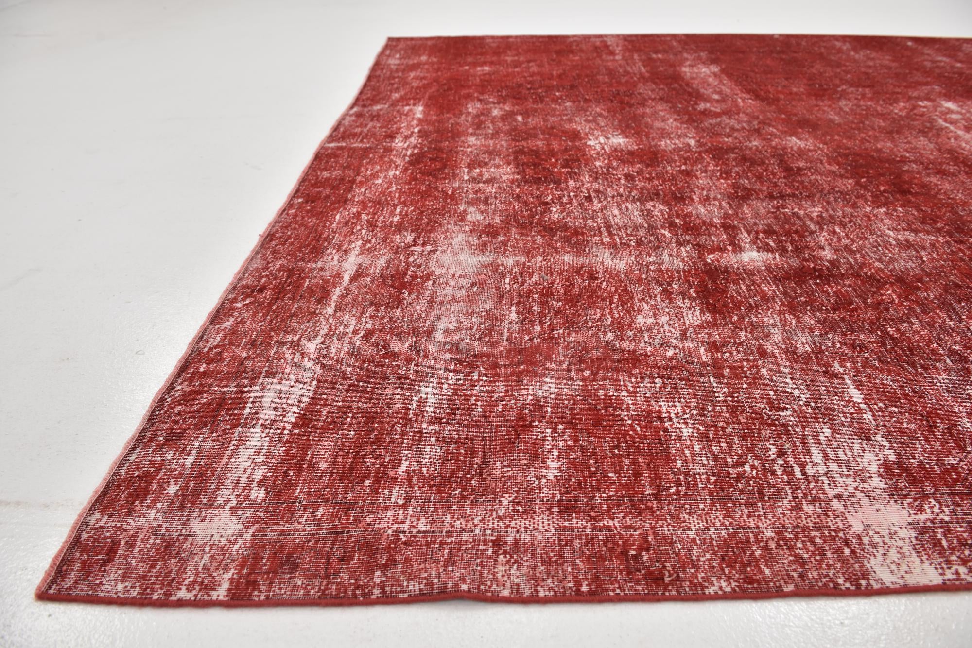 7' 4 x 11' 4 Hand Knotted Ultra Vintage Persian Wool Rug