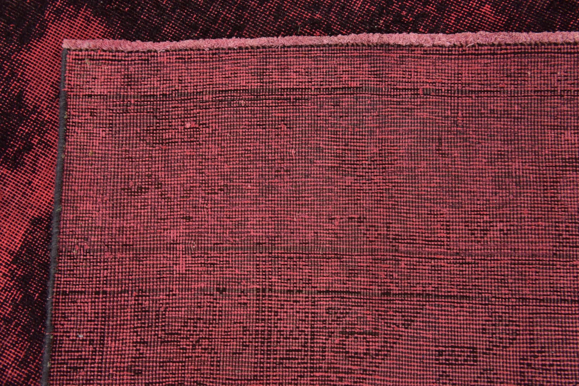 6' 8 x 9' 6 Hand Knotted Ultra Vintage Persian Wool Rug