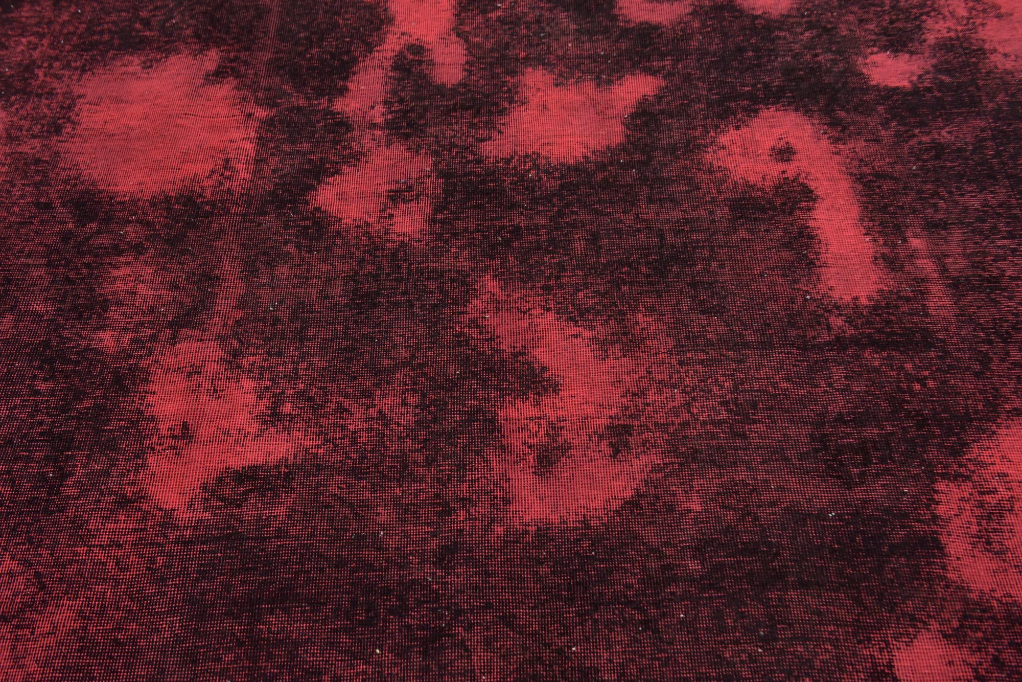 6' 8 x 9' 6 Hand Knotted Ultra Vintage Persian Wool Rug