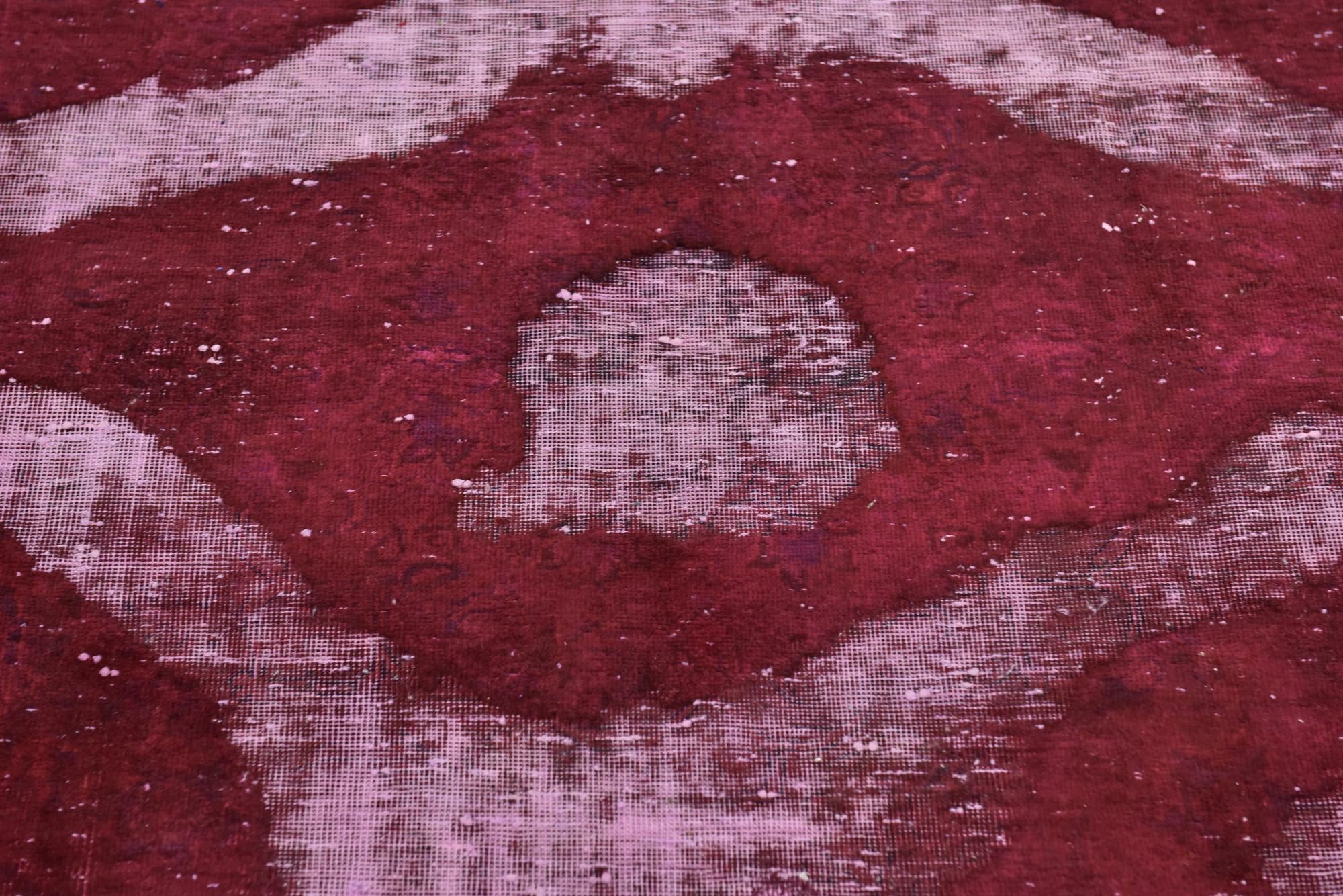 7' 5 x 11' 2 Hand Knotted Ultra Vintage Persian Wool Rug
