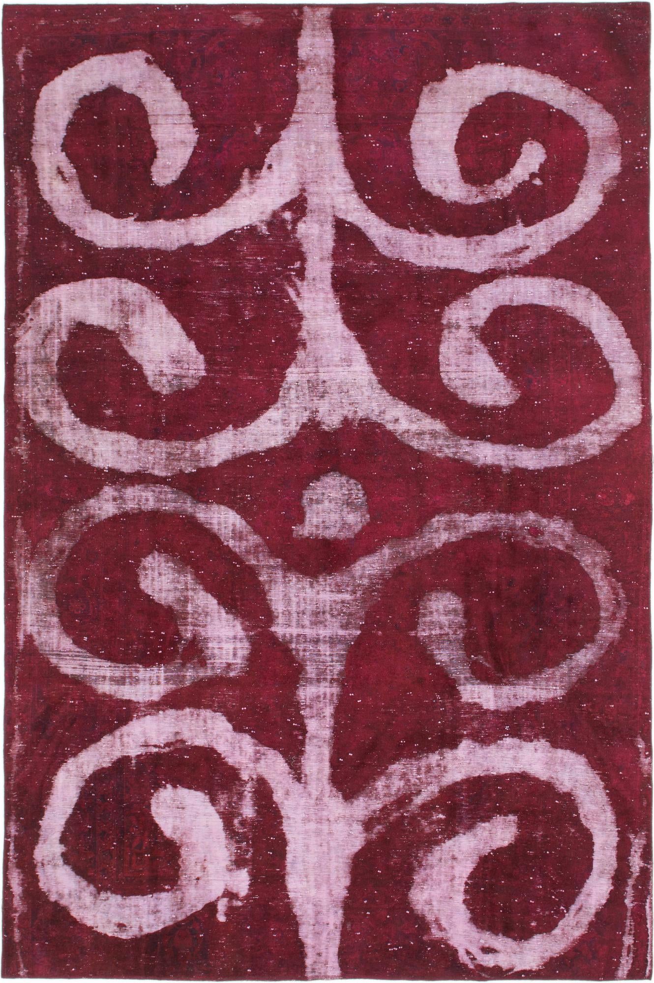 7' 5 x 11' 2 Hand Knotted Ultra Vintage Persian Wool Rug