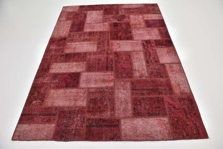 5' x 7' Hand Knotted Ultra Vintage Persian Wool Rug