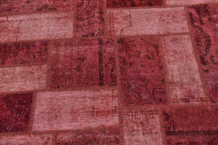 Detail image of 5' x 7' Hand Knotted Ultra Vintage Persian Wool Rug