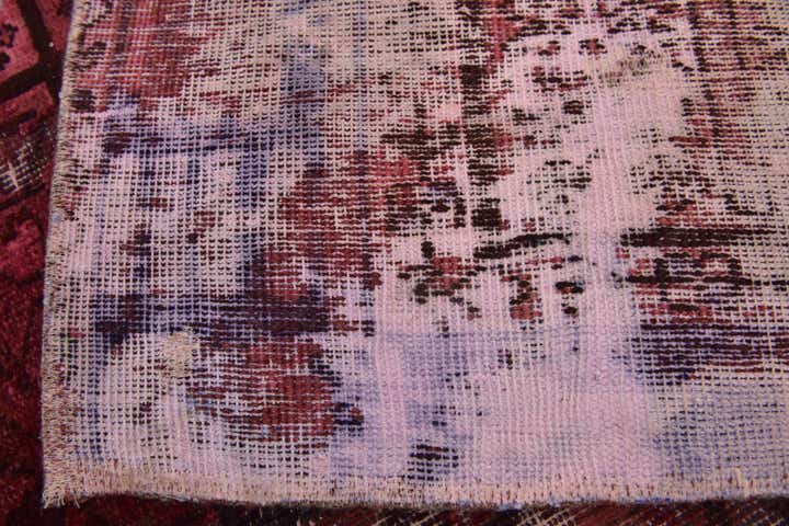 6' 6 x 8' 9 Hand Knotted Ultra Vintage Persian Wool Rug