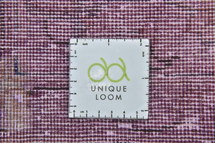 Detail image of 6' 5 x 9' 6 Hand Knotted Ultra Vintage Persian Wool Rug