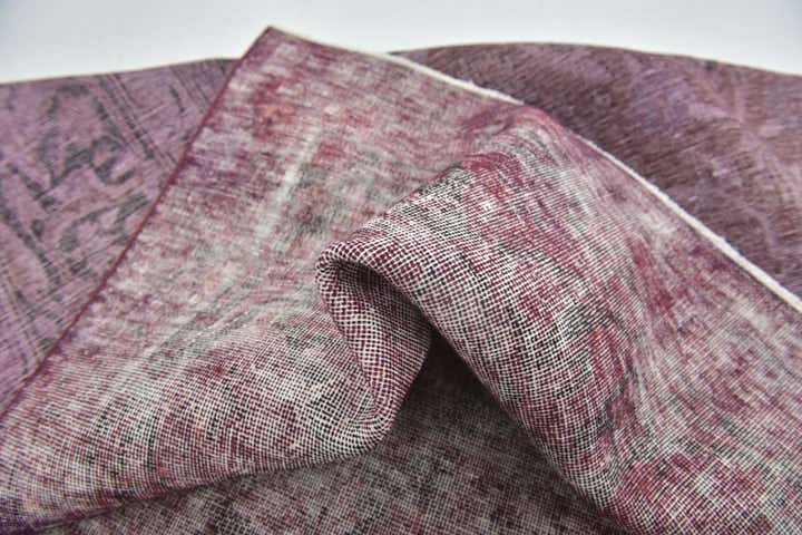 6' 5 x 9' 6 Hand Knotted Ultra Vintage Persian Wool Rug