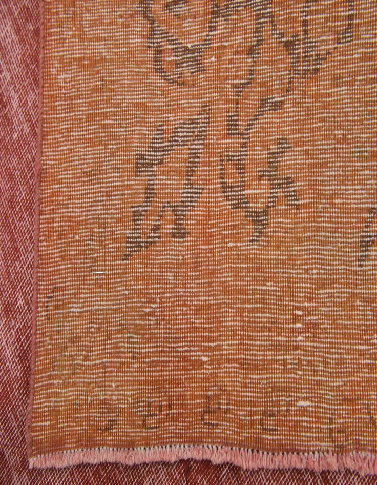 Detail image of 9' 8 x 13'  Hand Knotted Ultra Vintage Persian Wool Rug