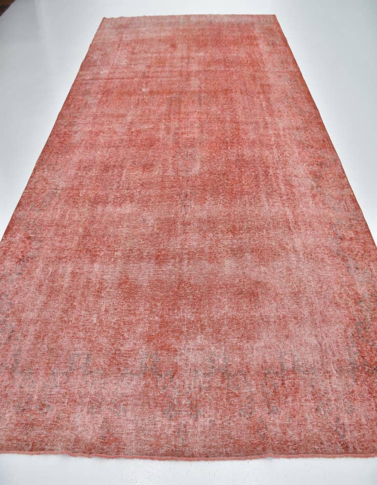 Detail image of 9' 8 x 13'  Hand Knotted Ultra Vintage Persian Wool Rug