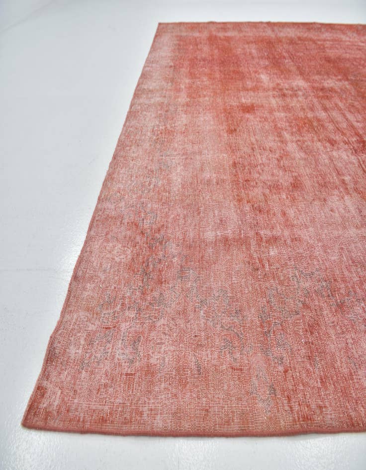 Detail image of 9' 8 x 13'  Hand Knotted Ultra Vintage Persian Wool Rug