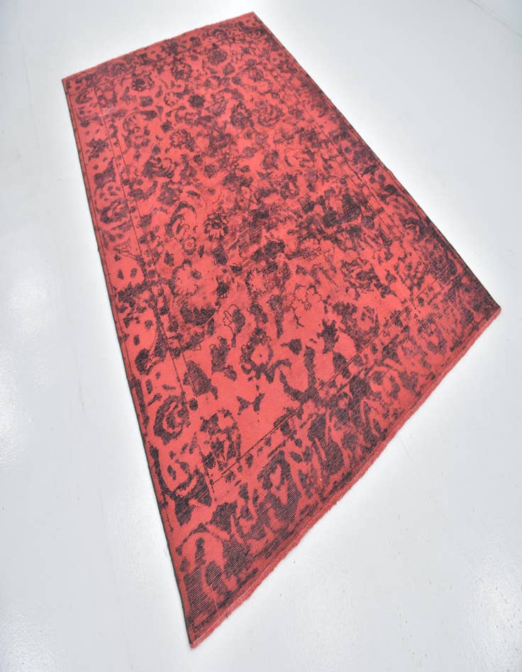 Detail image of 6' 5 x 9' 5  Hand Knotted Ultra Vintage Persian Wool Rug