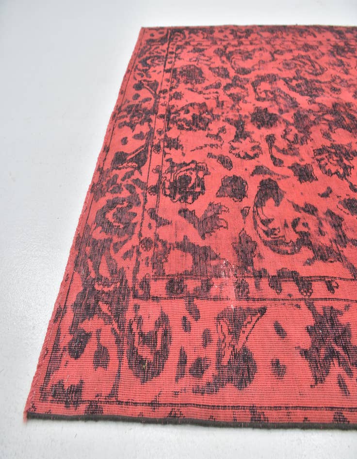 Detail image of 6' 5 x 9' 5  Hand Knotted Ultra Vintage Persian Wool Rug