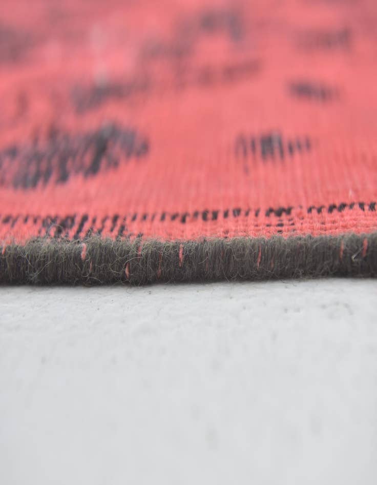 Detail image of 6' 5 x 9' 5  Hand Knotted Ultra Vintage Persian Wool Rug