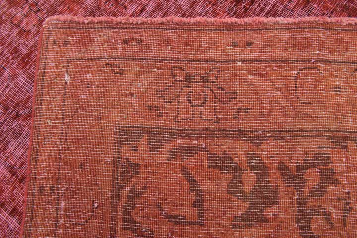 9' 8 x 12' 9 Hand Knotted Ultra Vintage Persian Wool Rug