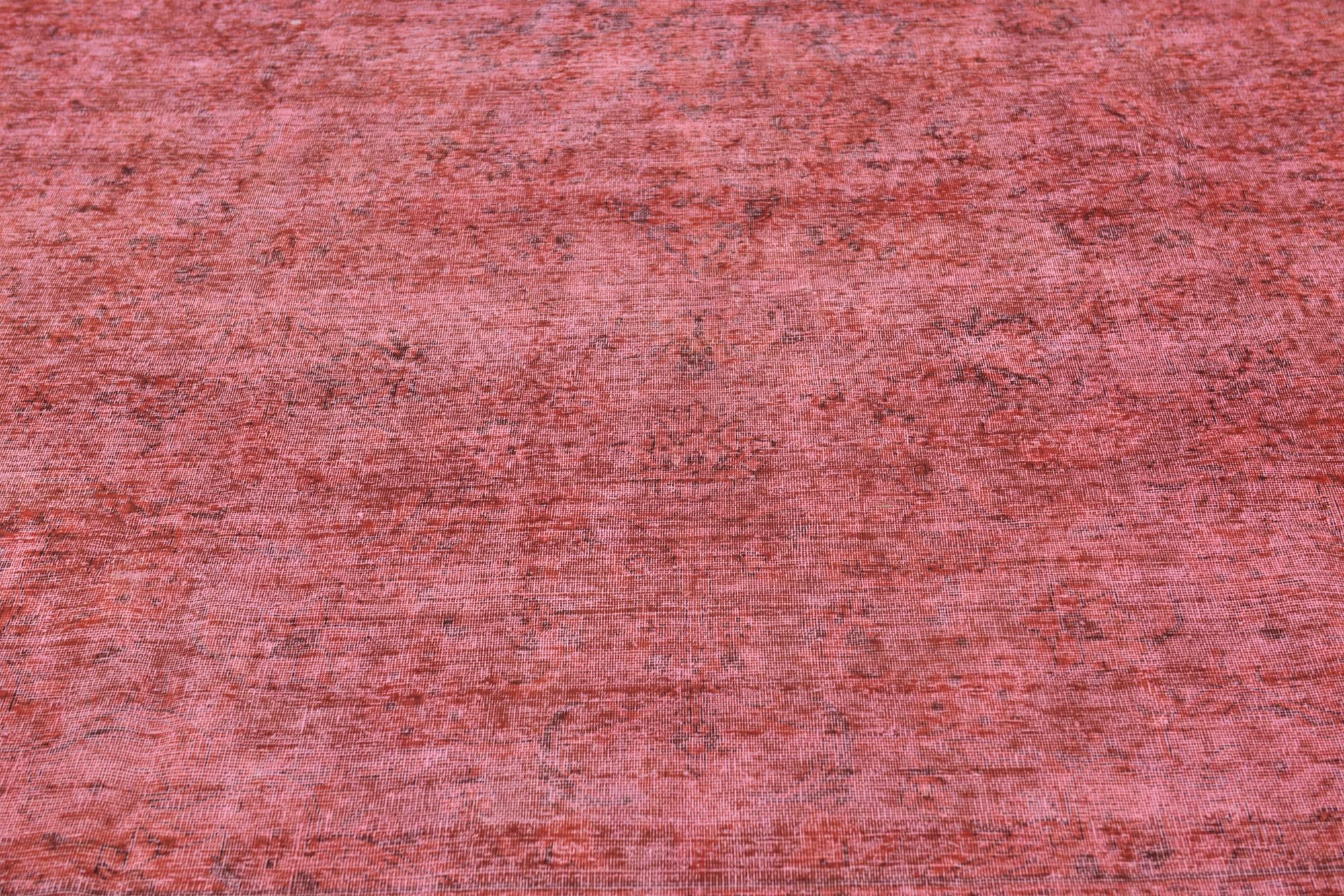 9' 8 x 12' 9 Hand Knotted Ultra Vintage Persian Wool Rug