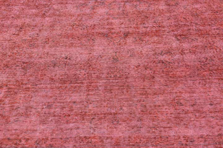 9' 8 x 12' 9 Hand Knotted Ultra Vintage Persian Wool Rug