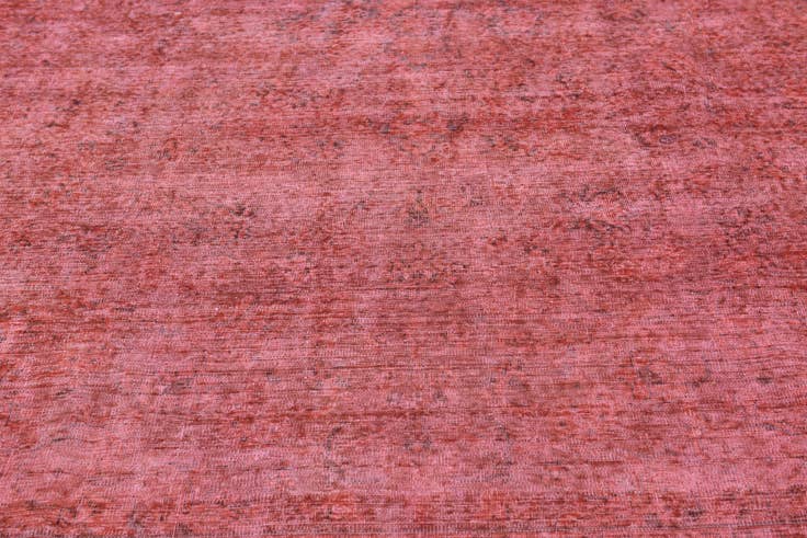 Detail image of 9' 8 x 12' 9 Hand Knotted Ultra Vintage Persian Wool Rug