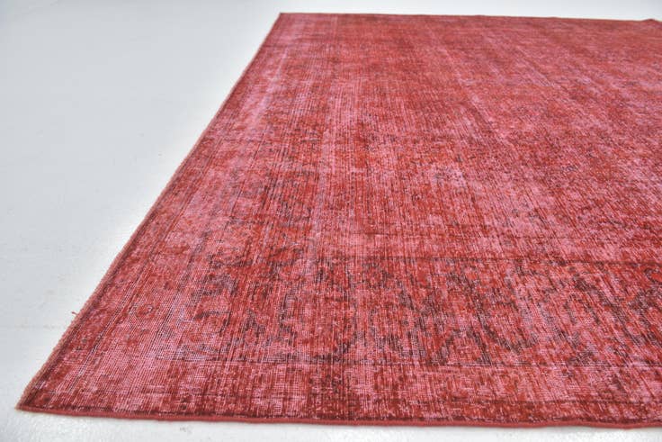 Detail image of 9' 8 x 12' 9 Hand Knotted Ultra Vintage Persian Wool Rug