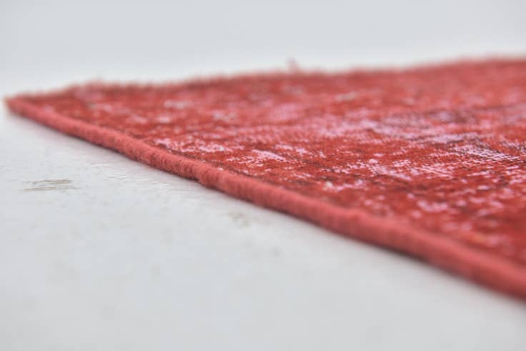 Detail image of 9' 8 x 12' 9 Hand Knotted Ultra Vintage Persian Wool Rug