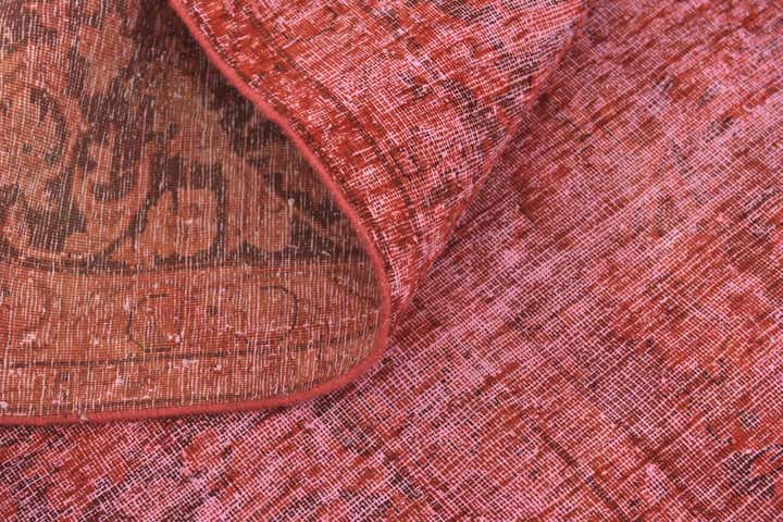 9' 8 x 12' 9 Hand Knotted Ultra Vintage Persian Wool Rug