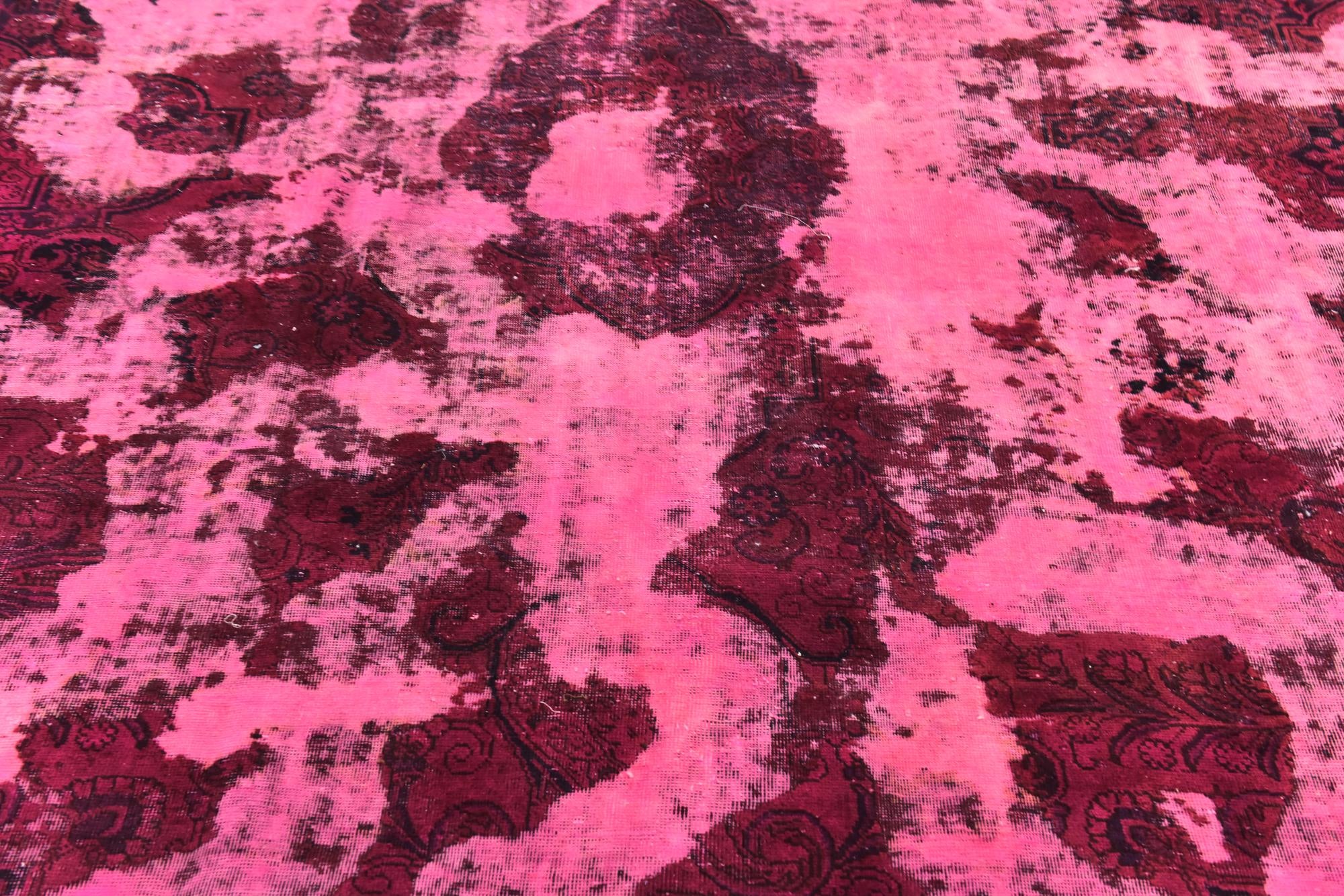 8' 3 x 12' 2 Hand Knotted Ultra Vintage Persian Wool Rug