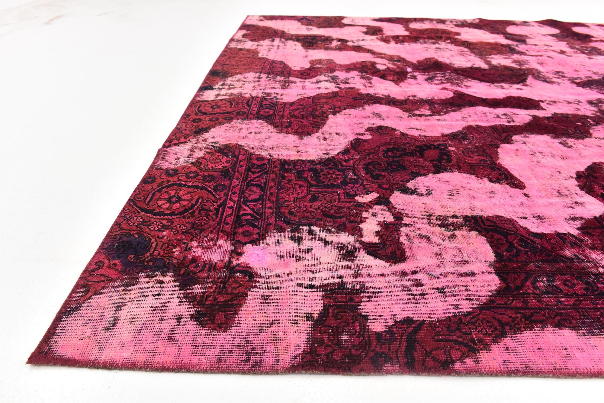 8' 3 x 12' 2 Hand Knotted Ultra Vintage Persian Wool Rug