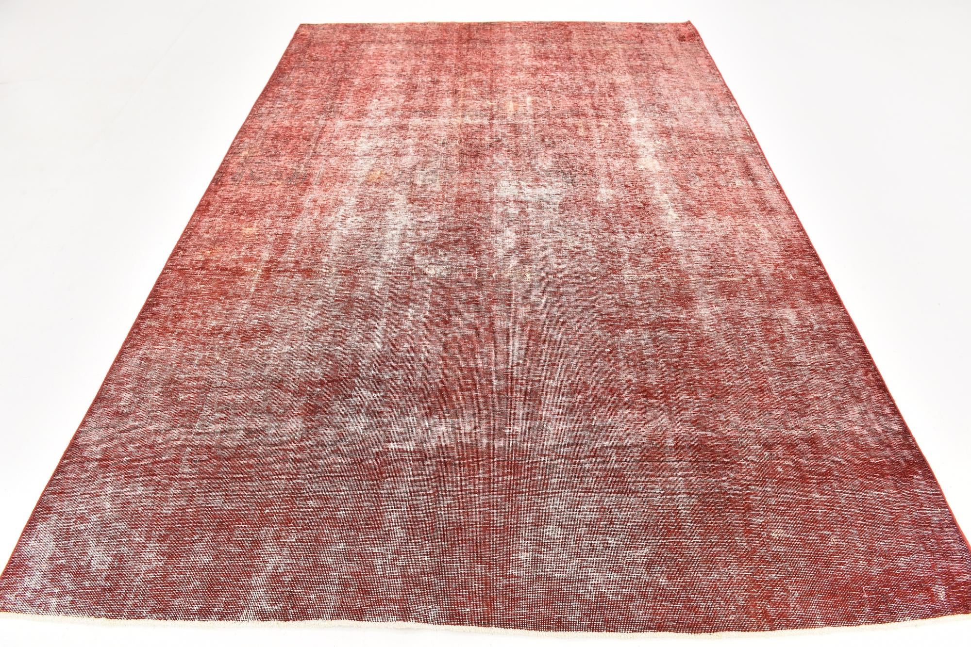 6' 4 x 9' 5 Hand Knotted Ultra Vintage Persian Wool Rug