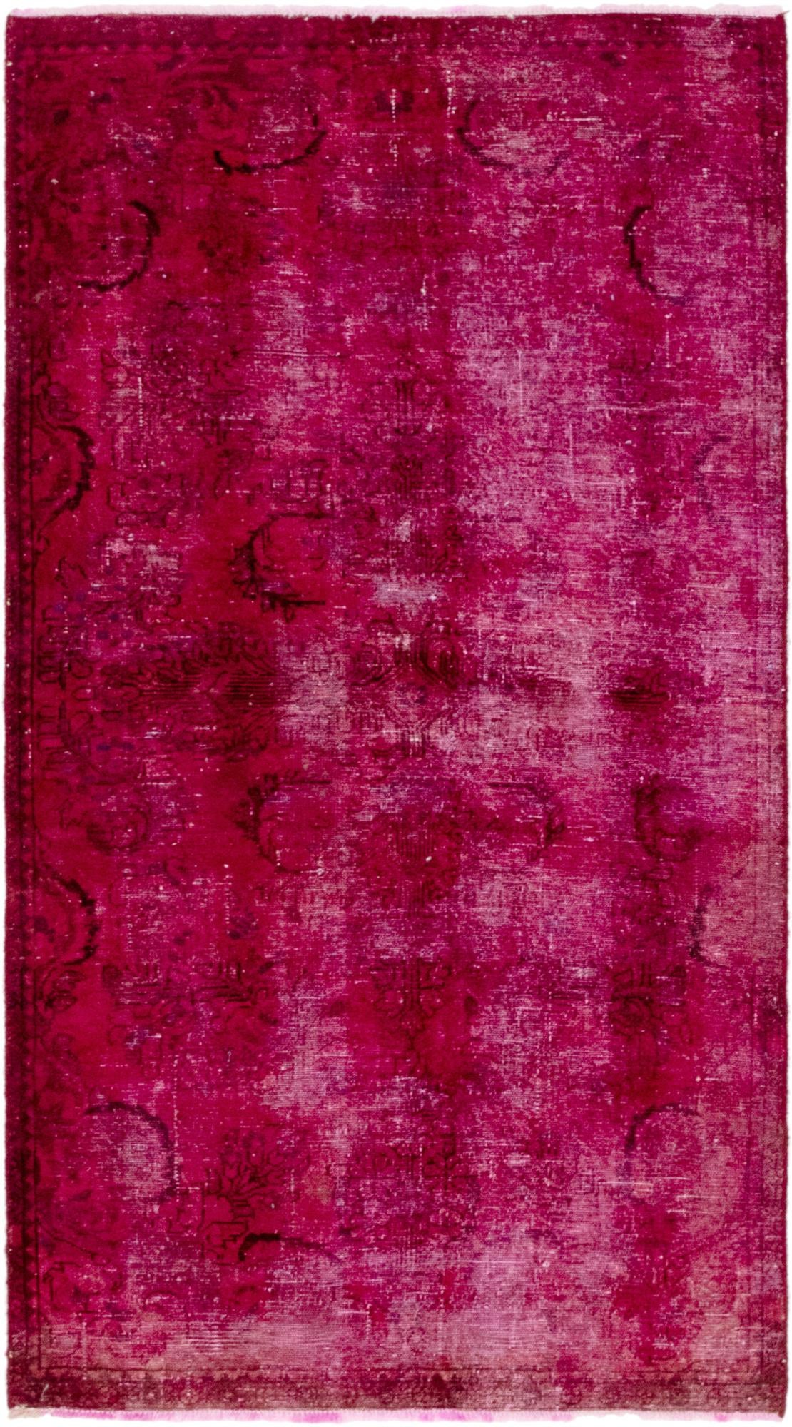 3' 6 x 6' 4 Hand Knotted Ultra Vintage Persian Wool Rug