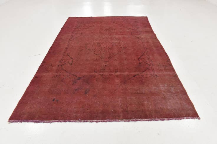 Detail image of 200cm x 300cm anudado a mano Ultra Vintage Alfombra Persa Lana
