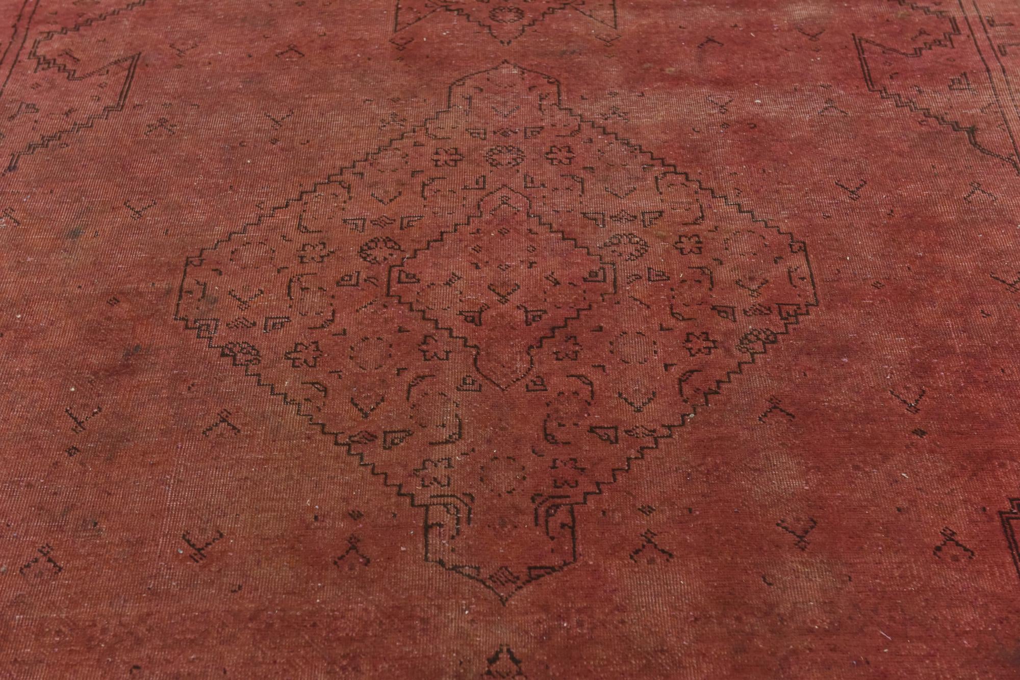 200cm x 300cm anudado a mano Ultra Vintage Alfombra Persa Lana