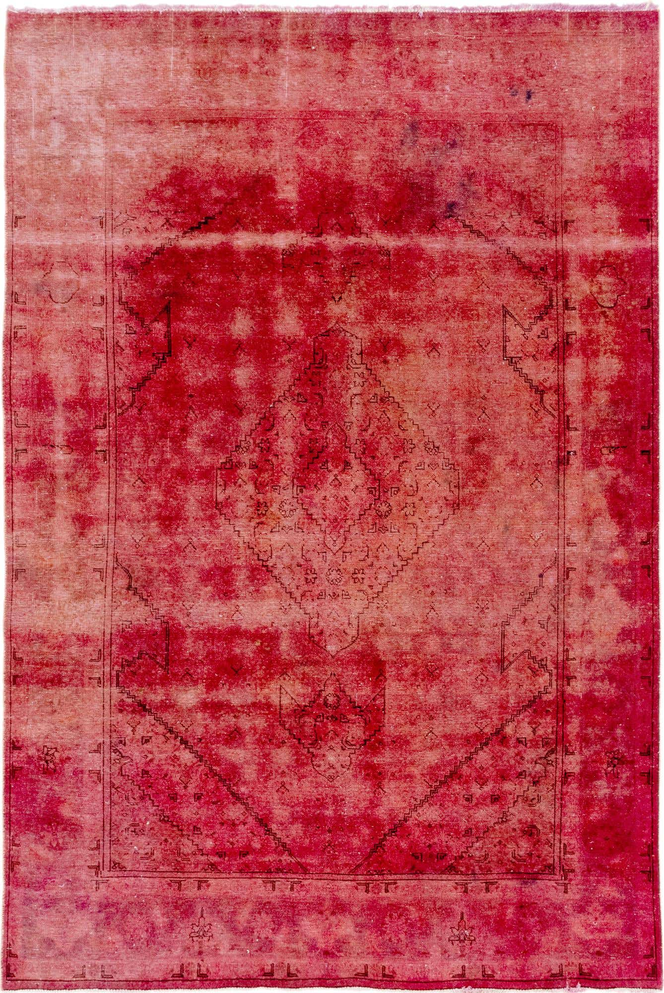 200cm x 300cm anudado a mano Ultra Vintage Alfombra Persa Lana